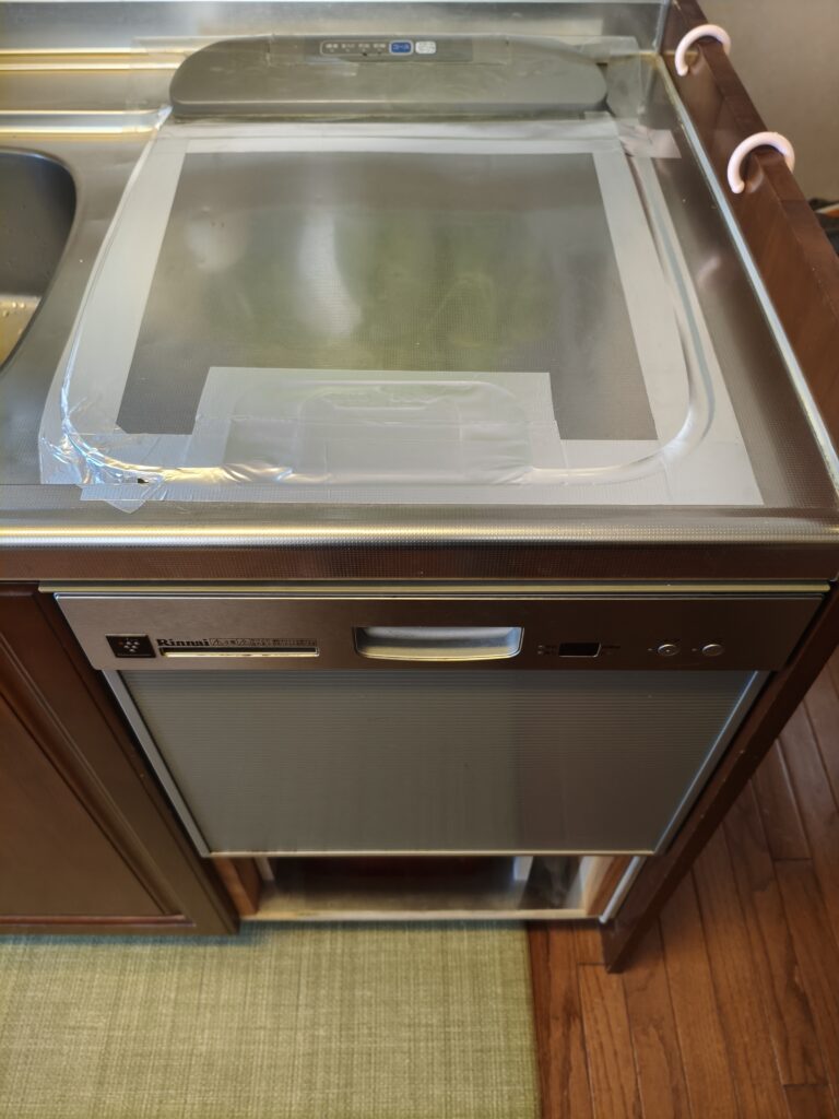 食洗器も取り換えできます。