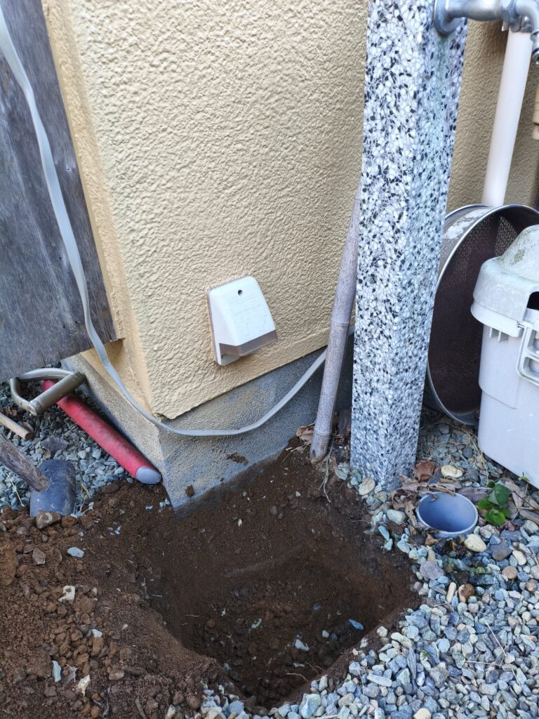 アース追加工事をしました。