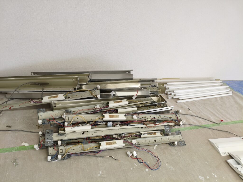 プロと一緒に作業させてもらいました。